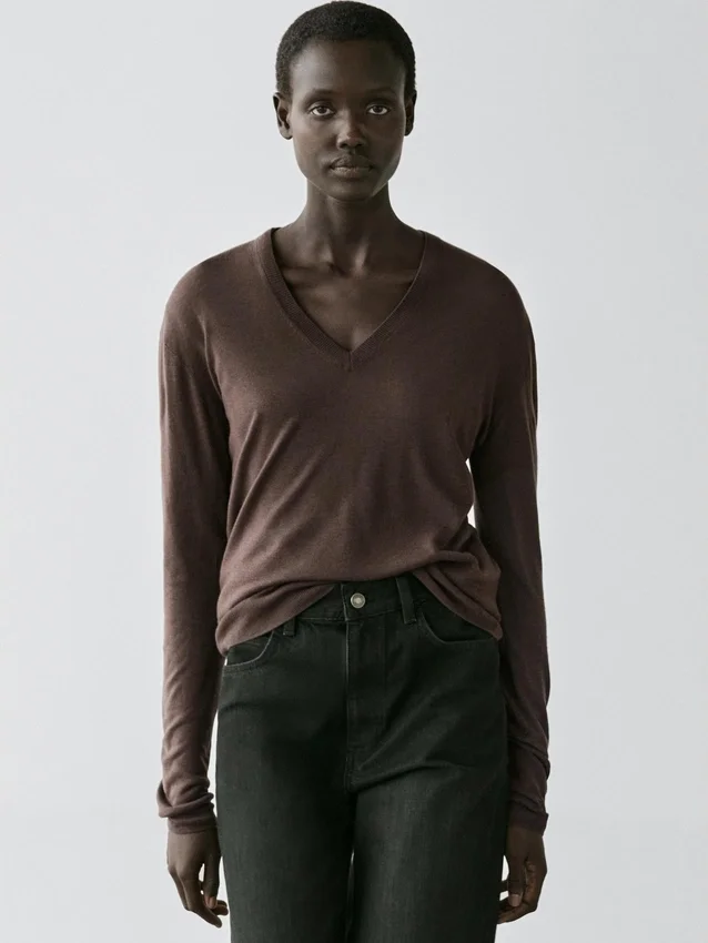Pullover aus Seiden-Woll-Mischung Pullover aus Seiden-Woll-Mischung