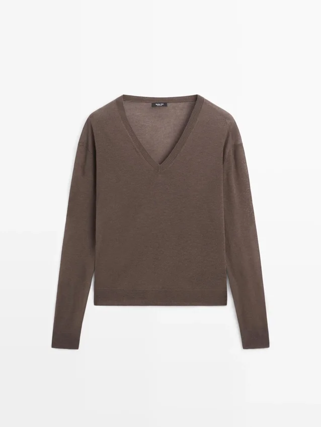 Pullover aus Seiden-Woll-Mischung Pullover aus Seiden-Woll-Mischung