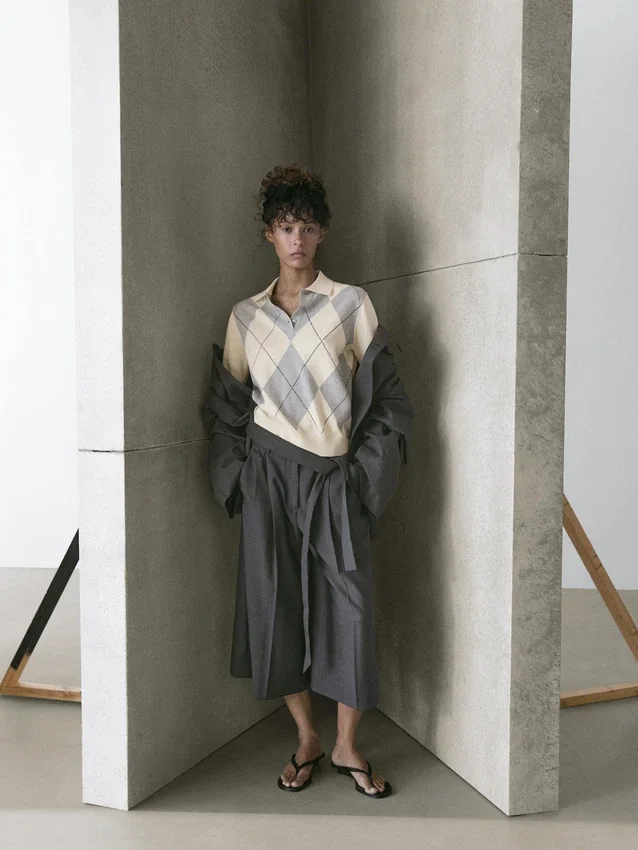 Pullover mit Argyle-Muster Pullover mit Argyle-Muster