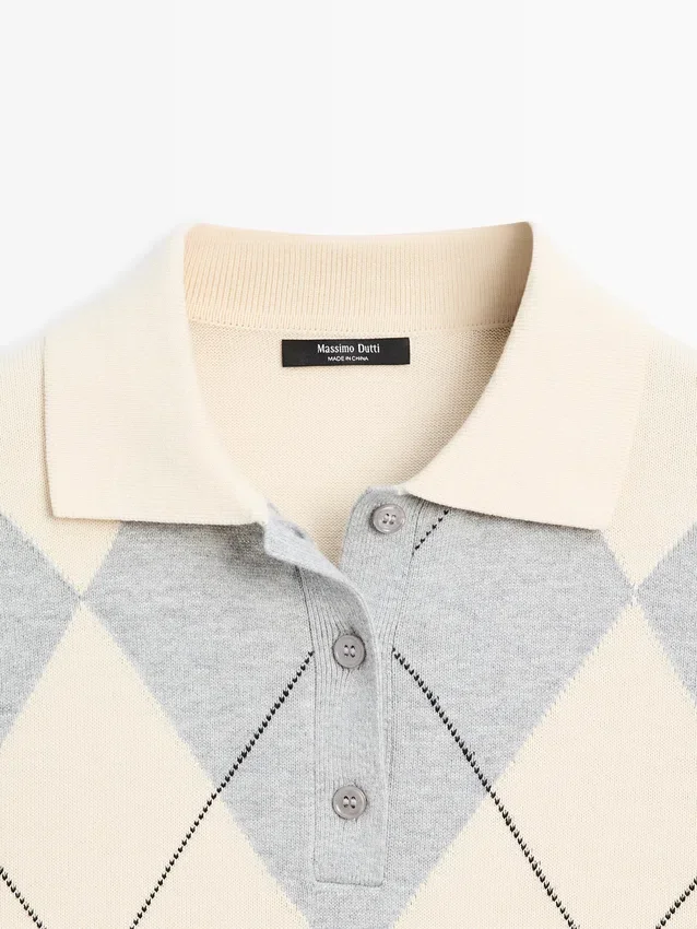 Pullover mit Argyle-Muster Pullover mit Argyle-Muster