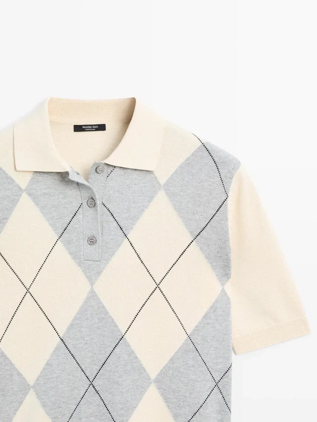 Pullover mit Argyle-Muster Pullover mit Argyle-Muster