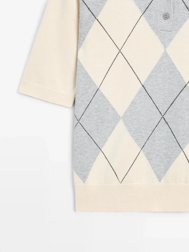 Pullover mit Argyle-Muster Pullover mit Argyle-Muster