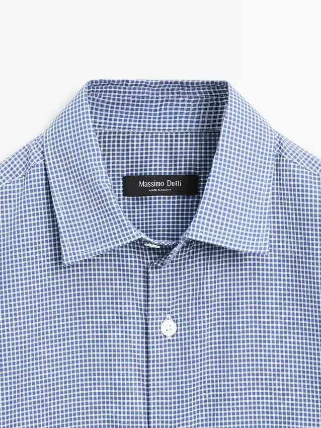 Regular Fit Check-Hemd aus 100 % Baumwolle Regular Fit Check-Hemd aus 100 % Baumwolle