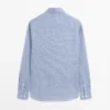 Regular Fit Check-Hemd aus 100 % Baumwolle Regular Fit Check-Hemd aus 100 % Baumwolle