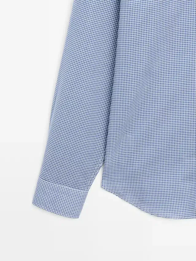 Regular Fit Check-Hemd aus 100 % Baumwolle Regular Fit Check-Hemd aus 100 % Baumwolle