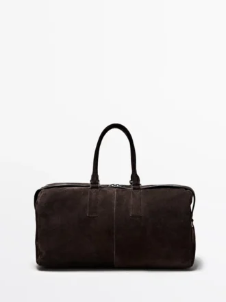Reisetasche aus Wildleder Reisetasche aus Wildleder
