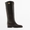 Reitstiefel aus Leder Reitstiefel aus Leder
