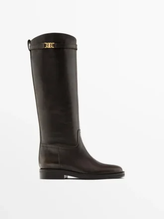 Reitstiefel aus Leder Reitstiefel aus Leder
