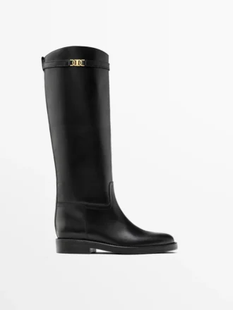 Reitstiefel aus Leder Reitstiefel aus Leder