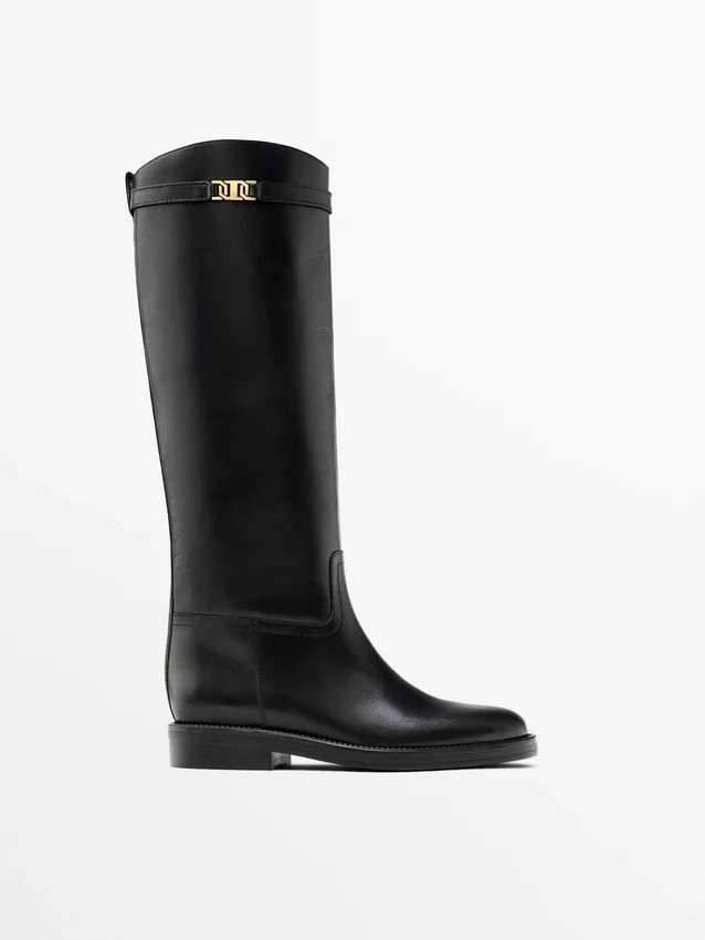 Reitstiefel aus Leder Reitstiefel aus Leder