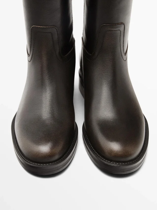 Reitstiefel aus Leder Reitstiefel aus Leder