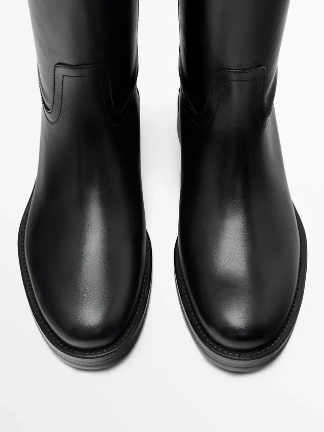 Reitstiefel aus Leder Reitstiefel aus Leder