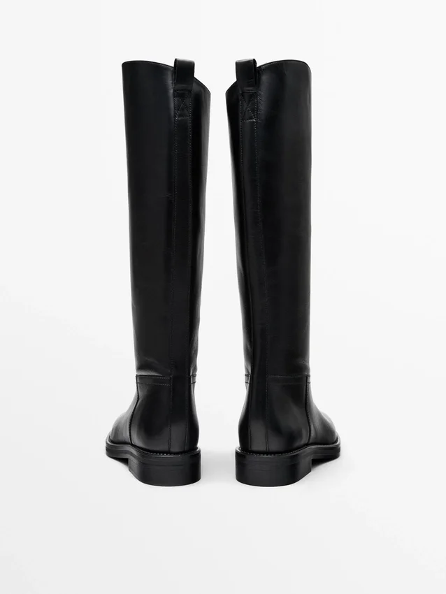 Reitstiefel aus Leder Reitstiefel aus Leder