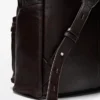 Rucksack aus Nappaleder mit Reißverschluss Rucksack aus Nappaleder mit Reißverschluss