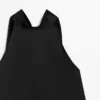 Satin-Haltertop mit Bindedetail Satin-Haltertop mit Bindedetail