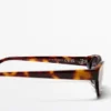 Schmale Sonnenbrille in Schildpatt-Optik Schmale Sonnenbrille in Schildpatt-Optik
