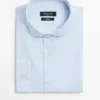 Slim-Fit-Hemd aus 100 % Baumwolle Slim-Fit-Hemd aus 100 % Baumwolle