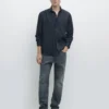 Slim-Fit-Hemd aus 100 % Leinen Slim-Fit-Hemd aus 100 % Leinen