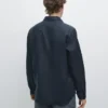 Slim-Fit-Hemd aus 100 % Leinen Slim-Fit-Hemd aus 100 % Leinen