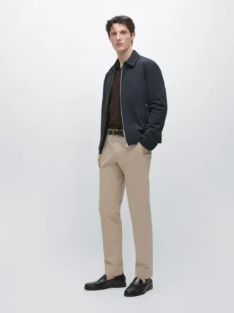 Slim-Fit-Hose aus Baumwollmischung