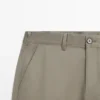 Slim-Fit-Hose aus Baumwollmischung