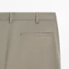 Slim-Fit-Hose aus Baumwollmischung