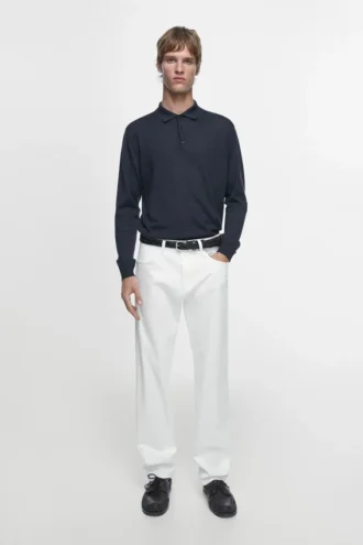 Slim-Fit-Hose im Denim-Look Slim-Fit-Hose im Denim-Look