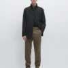 Slim-Fit-Hose mit feiner Struktur Slim-Fit-Hose mit feiner Struktur