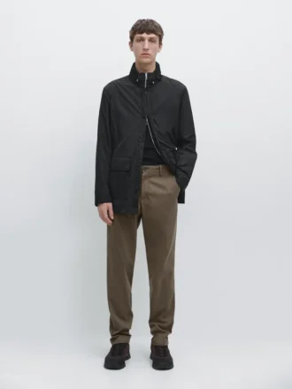 Slim-Fit-Hose mit feiner Struktur Slim-Fit-Hose mit feiner Struktur