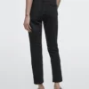 Slim-Fit-Jeans mit mittlerer Leibhöhe und verkürztem Bein Slim-Fit-Jeans mit mittlerer Leibhöhe und verkürztem Bein
