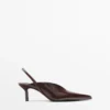 Slingback-Schuhe mit hohem Absatz Slingback-Schuhe mit hohem Absatz