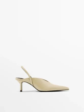 Slingback-Schuhe mit hohem Absatz Slingback-Schuhe mit hohem Absatz