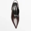 Slingback-Schuhe mit hohem Absatz Slingback-Schuhe mit hohem Absatz