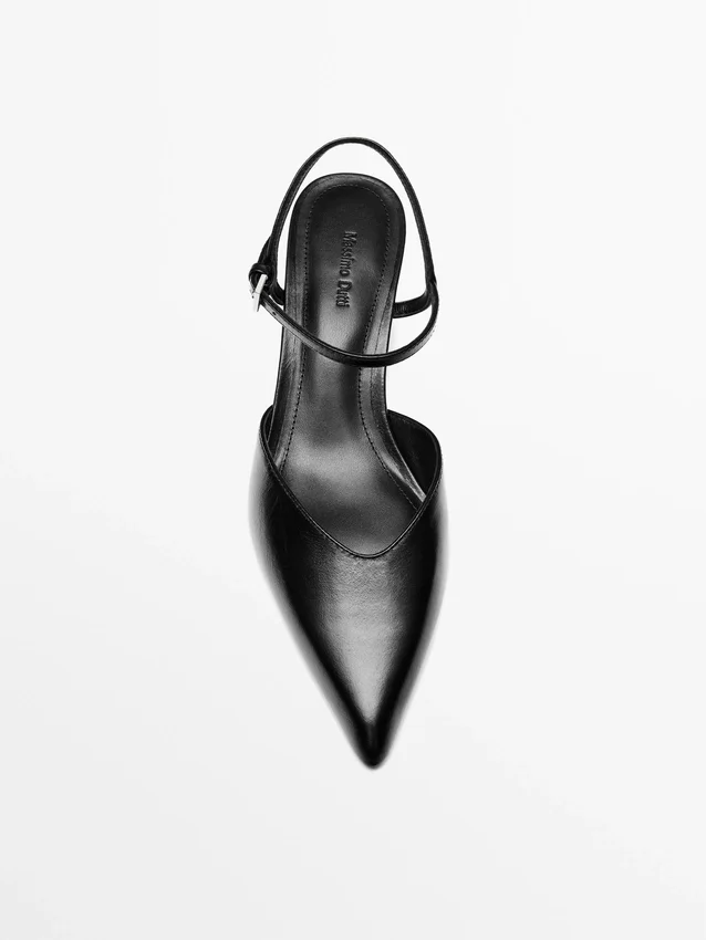 Slingback-Schuhe mit hohem Absatz Slingback-Schuhe mit hohem Absatz