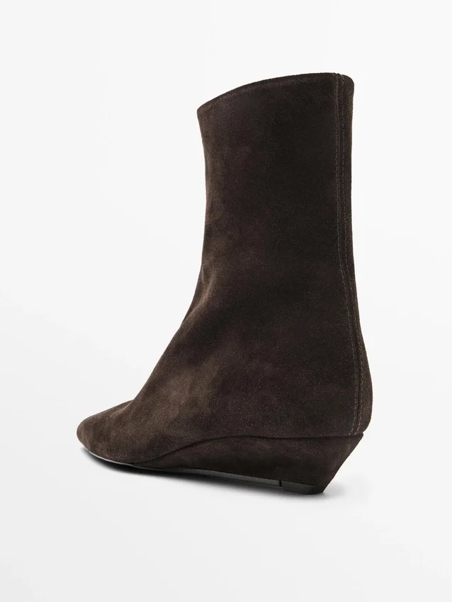 Stiefeletten mit Keilabsatz Stiefeletten mit Keilabsatz