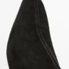Stiefeletten mit Keilabsatz aus Spaltleder Stiefeletten mit Keilabsatz aus Spaltleder