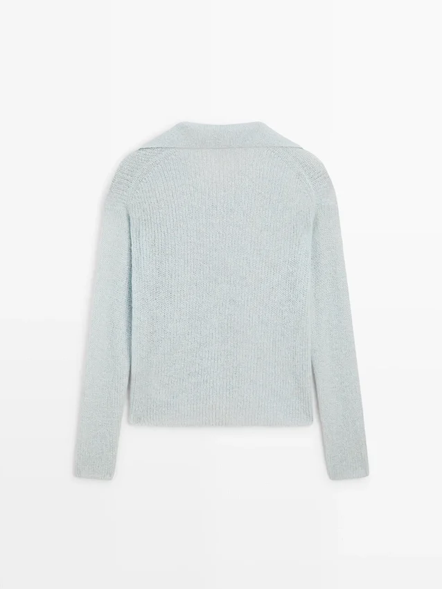 Strickpullover aus Alpaka-Mischung Strickpullover aus Alpaka-Mischung