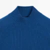 Strickpullover aus Baumwollmischung