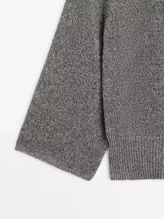 Strickpullover aus Baumwollmischung Strickpullover aus Baumwollmischung
