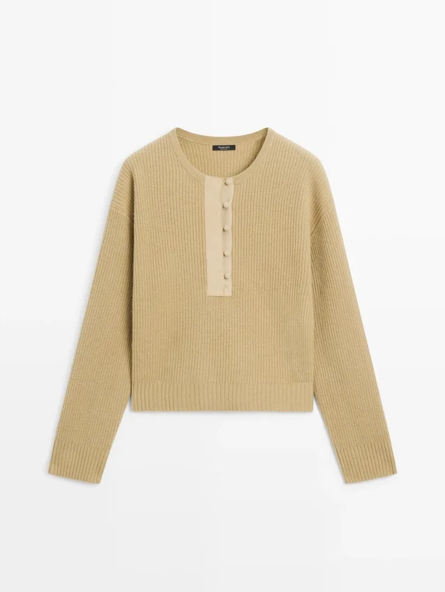 Strickpullover aus Wollmischung Strickpullover aus Wollmischung