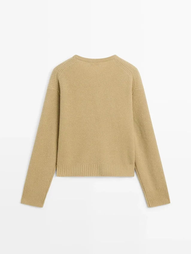 Strickpullover aus Wollmischung Strickpullover aus Wollmischung