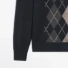 Strickpullover mit Argyle-Details Strickpullover mit Argyle-Details
