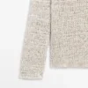 Strickpullover mit U-Boot-Ausschnitt Strickpullover mit U-Boot-Ausschnitt