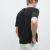 T-Shirt aus Baumwollstrick