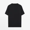 T-Shirt aus Baumwollstrick
