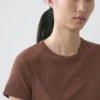 T-Shirt mit kurzen Ärmeln aus Lyocell-Mischung T-Shirt mit kurzen Ärmeln aus Lyocell-Mischung