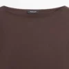 T-Shirts aus 100 % Baumwolle mit U-Boot-Ausschnitt T-Shirts aus 100 % Baumwolle mit U-Boot-Ausschnitt