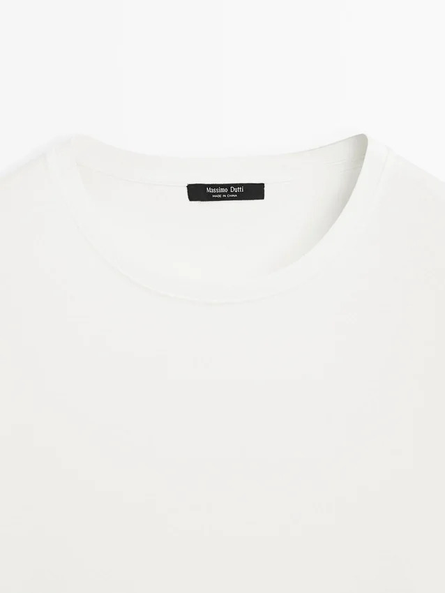 T-Shirts aus 100 % merzerisierter Baumwolle T-Shirts aus 100 % merzerisierter Baumwolle