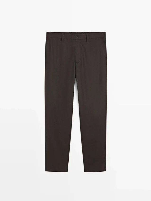 Total-Look-Hose aus Wollmischung Total-Look-Hose aus Wollmischung