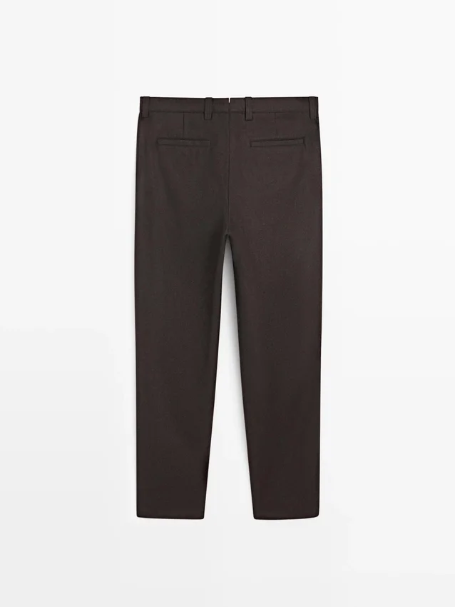 Total-Look-Hose aus Wollmischung Total-Look-Hose aus Wollmischung